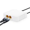 1 to 2 Gigabit Ethernet Splitter, 100/1000Mbps, Network Hub RJ45 Internet LAN Splitter with USB Cable, for Cat5/5e/6/7/8 Cables view 1