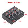 Vvikizy 7 Band Sound Equalizer with 3.5mm Interface, Dual Channel Digital Equalizer, Aluminum Alloy Material for Car Stereo System view 4