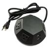 for Power Strip Tower with Power Strip Surge Protector Electric Charging Station 4 AC Outlets US Plug view 1