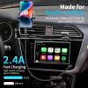 1.5 Foot Lightning Cable, [MFi Certified] 3Pack 1.5ft iPhone Charging Cable for Car Braided Fast Charging Short USB to Lightning Cable for iPhone 14 13 12 11 Pro/Max/Mini Xs SE2 view 3