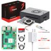 iRasptek Starter Kit for Raspberry Pi 5 RAM 8GB-128GB Edition of OS-Bookworm Pre-Loaded (Aluminum Case) view 1