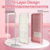 BMOUO for Samsung Galaxy Tab A11+ Plus Case 11" 2026/A9+ Plus Cases 11 Inch 2023 (SM-X210/X216/X218), Heavy Duty Shockproof Protective Samsung Galaxy Tab A11 Plus/A9 Plus Cases, Pink view 3