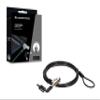 CONCEPTRONIC CUSTODIO02BS 6ft Standard Security Slot Laptop Lock with Key view 1