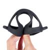 DirectNine Basics Silicone Speaker Case Cover for JBL flip6 Speaker Protective Cover Waterproof Soft Skin Outdoor Portable Audio Case Ultra-Light Protective Sleeve with Carabiner and Shoulder Strap (Black) view 4