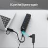128965 interface hub USB 3.2 Gen 1 (3.1 Gen 1) Type-A 5000 Mbit/s Black view 4