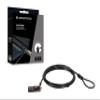 CONCEPTRONIC CUSTODIO01BN Laptop Combination Lock Nano Lock Slot 6ft view 1