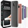 Screen Cleaner Spray and Wipe + Electronic Wipes Screen Cleaner 3 Pack view 2