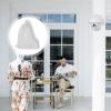 Housoutil 2pcs Outdoor Camera Protective Shield Weatherproof Rain and Sun Cover for Security Cameras Heavy Duty Material Glare Protection view 2