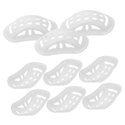 Anneome 40pcs Hard Hat Chin Strap Attachments Chin Cups and Guards for Enhanced Helmet for Construction and Outdoor Activities