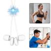 Earplug Lanyard [2 pcs] with Magnetic Tug-Resistant Safety Cord, Flexible Silicone Lanyard with Most Earplugs with Removable Tips Compatible(White) view 3