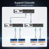 MT-VIKI Upgraded 4K HDMI Splitter 1 in 2 Out, 1x2 Slim Powered HDMI Splitter for Dual Monitors, 4K@30Hz, Duplicate/Mirror for PS4 Fire Stick HDTV view 4