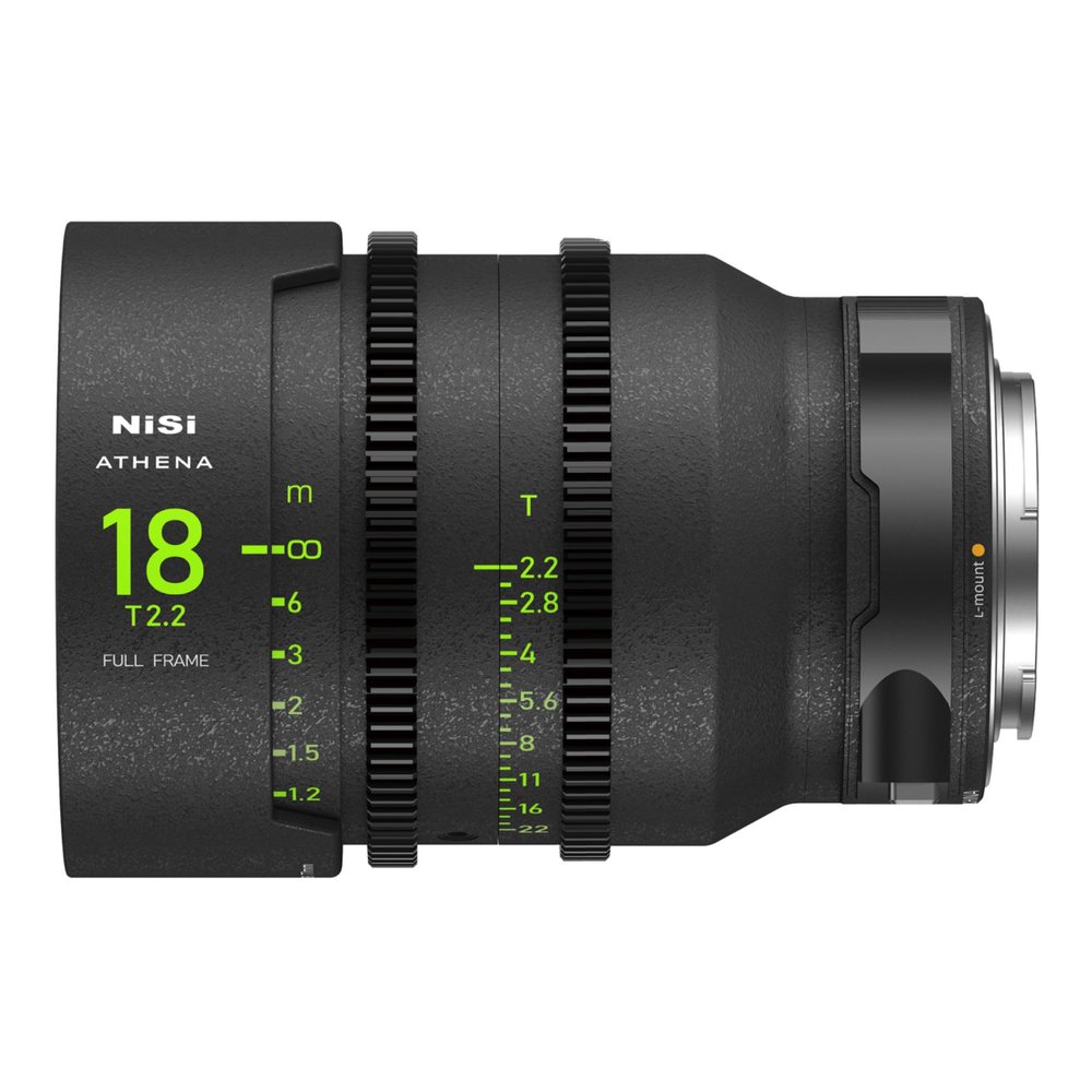 NiSi 18mm Athena Prime Full Frame Cinema Lens T2.2 (L Mount)