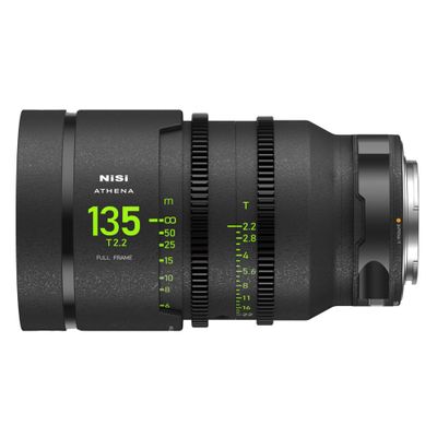 NiSi 135mm Athena Prime Full Frame Cinema Lens T2.2 (L Mount)