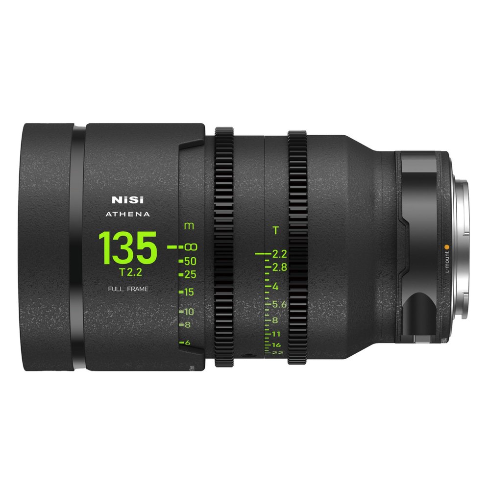 NiSi 135mm Athena Prime Full Frame Cinema Lens T2.2 (L Mount)
