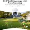 Reolink 4K Security Camera System with PT Auto-Tracking, 355Pan 50Tilt, 4K PoE Cameras Home Surveillance Wired Outdoor, Smart AI Detection, Spotlights & 2-Way Talk, 8CH NVR 2TB HDD, RLK8-800PT4 view 2