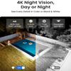 Reolink 4K Security Camera System with PT Auto-Tracking, 355Pan 50Tilt, 4K PoE Cameras Home Surveillance Wired Outdoor, Smart AI Detection, Spotlights & 2-Way Talk, 8CH NVR 2TB HDD, RLK8-800PT4 view 3