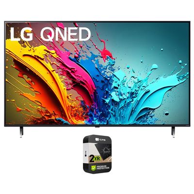 LG 55QNED85TUA 55 Inch QNED85T 4K HDR Smart Quantum Dot NanoCell LED TV (2024) Bundle with 2 YR CPS Enhanced Protection Pack