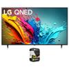 LG 55QNED85TUA 55 Inch QNED85T 4K HDR Smart Quantum Dot NanoCell LED TV (2024) Bundle with 2 YR CPS Enhanced Protection Pack view 1