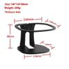 Coyktonty Aluminium Wall Bracket/Wall Mount Bracket for Sonos One SL/Play:1 Speakers,Duty Speaker Mount Mounting Brackets,with mounting Screws (Silver) view 2