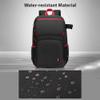 Andoer Camera Backpack Water-resistant Camera Bag Photography Backpack Large Capacity Camera Case with Tripod Holder 15.6 Inch Laptop Compartment for Women Men, Black view 4