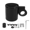 Motorcycle Drink Holder, Motorcycle Cup Holder, Motorcycle Handlebar Cup Holder Aluminium Alloy Adjustable Drink Holder Cups Water Bottle Handlebar Mount for ATV view 1