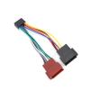 16 Pin ISO Bus Female Harness Connector Stereo Adapter for Car Radio CD MP3 Players Mounting view 4