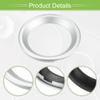ACROPIX Universal 3" Subwoofer Speaker Rings Cover Spacers Speaker Audio Decorative Circle without Mesh Grille ABS Silver Tone - Pack of 4 view 4