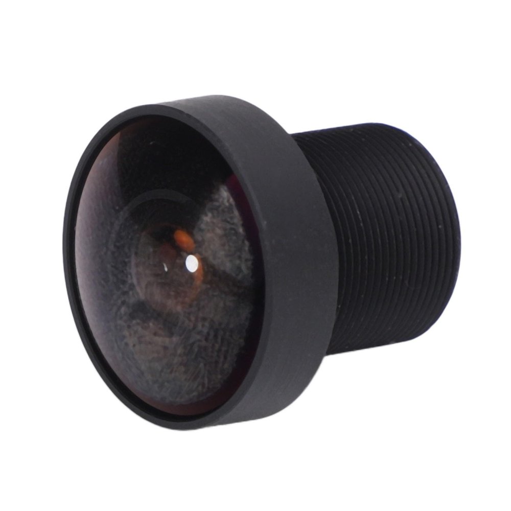 Saluaqui 1.8mm X 0.5 5MP Fisheye Lens, Single Board Fisheye Wide Angle Lens, Clear Image Easy Installation Fisheye Panoramic Lens for Camera