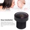 Saluaqui 1.8mm X 0.5 5MP Fisheye Lens, Single Board Fisheye Wide Angle Lens, Clear Image Easy Installation Fisheye Panoramic Lens for Camera view 2