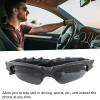 Tangxi Smart Glasses Earphone, Anti Scratch Sunlight Blocking BT Glasses Headphone, Multifunctional Fashion Music Sunglasses for Sports Running Riding view 3