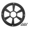 ACROPIX Universal 8" Car Speaker Grills Cover Round 8 Inch Audio Speaker Subwoofer Guard Protector Case with Mounting Screws Iron Black - Pack of 1 view 1