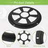 ACROPIX Universal 8" Car Speaker Grills Cover Round 8 Inch Audio Speaker Subwoofer Guard Protector Case with Mounting Screws Iron Black - Pack of 1 view 4