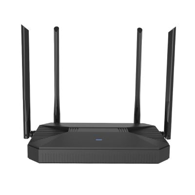 LYHQPOIJF Office Home 4 Network Port Whole House WiFi Router Full Netcom 4G Plug-in Card WiFi Router 300m, black