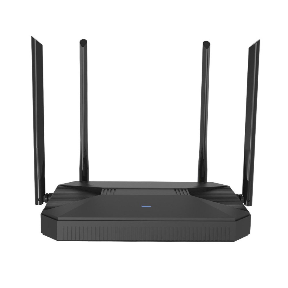 LYHQPOIJF Office Home 4 Network Port Whole House WiFi Router Full Netcom 4G Plug-in Card WiFi Router 300m, black