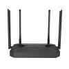 LYHQPOIJF Office Home 4 Network Port Whole House WiFi Router Full Netcom 4G Plug-in Card WiFi Router 300m, black view 2