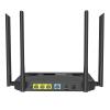 LYHQPOIJF Office Home 4 Network Port Whole House WiFi Router Full Netcom 4G Plug-in Card WiFi Router 300m, black view 3