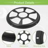 ACROPIX Universal 10" Car Speaker Grills Cover Round 10 Inch Audio Speaker Subwoofer Guard Protector Case with Mounting Screws Iron Black - Pack of 4 view 4