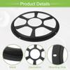 ACROPIX Universal 12" Car Speaker Grills Cover Round 12 Inch Audio Speaker Subwoofer Guard Protector Case with Mounting Screws Iron Black - Pack of 2 view 4
