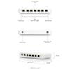 Ubiquiti Ultra 210W 8-Port Managed Switch 8X Gigabit Ethernet (7X PoE), 1x PoE (zur Stromversorgung), 210W AC Adapter view 3