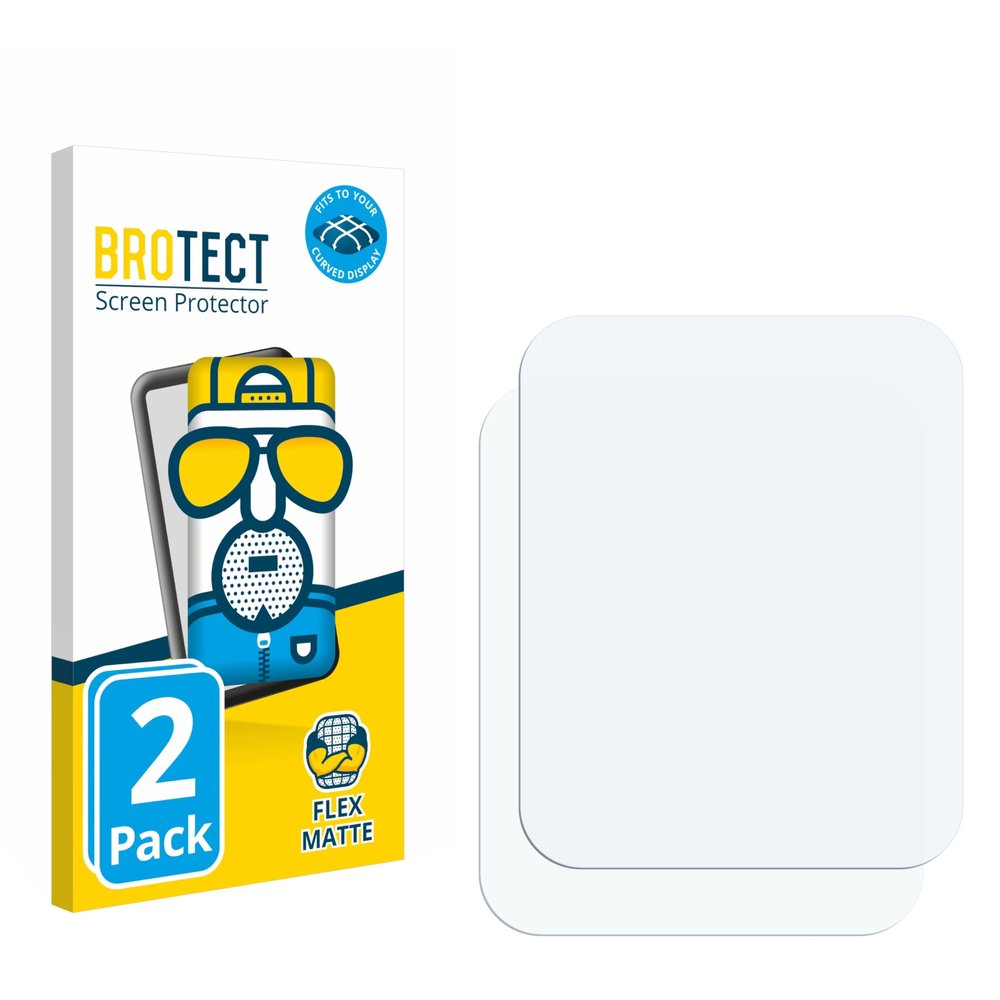 brotect 3D Curved Screen Protector Matte for BMDSAE M01 (2 Pack) - Full Screen Coverage