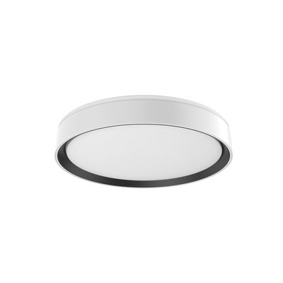 Kuzco Lighting FM43916-WH/BK-5CCT Essex Flush Mount, White/Black