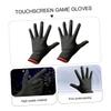 WRITWAA 2pcs Touchscreen Game Gloves Sweat Non-slip Mobile Phone Gloves for Outdoor Climbing and Gaming Lightweight Breathable and Comfortable Design view 2