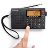 C. Crane CC Skywave 2 AM, FM, Shortwave, NOAA Weather + Alert, VHF Aviation Band, Small Battery-Operated Portable Travel Radio with Clock and Alarm view 4