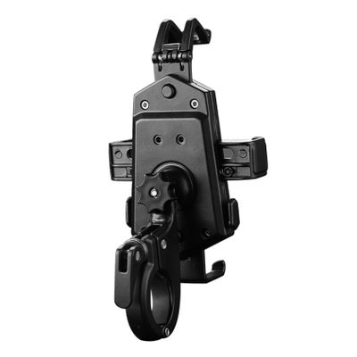 ULTECHNOVO Rotation Bike Phone Holder Aluminium Alloy Motorcycle Mobile Stand for Safe Stable Phone Storage Handlebar Model