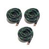 Xscorpion Big 3 Upgraded Black 1/0 AWG Copper Snakeskin Braided Sleeving Cable Alternator Wire AWG (Black/Green) view 1
