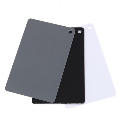 3 in 1 Digital Photography Exposure Balance Card Set for Film Digital Cameras