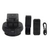 Motorized Panoramic Tripod Head Remote Control Support 360 Rotation 9-Speed Adjustable Remote AB Point Positioning Panoramic Phone Clip view 2