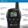 Midland LXT500VP3 FRS Two Way Radios - 8 Pack Bundle w/Chargers view 3