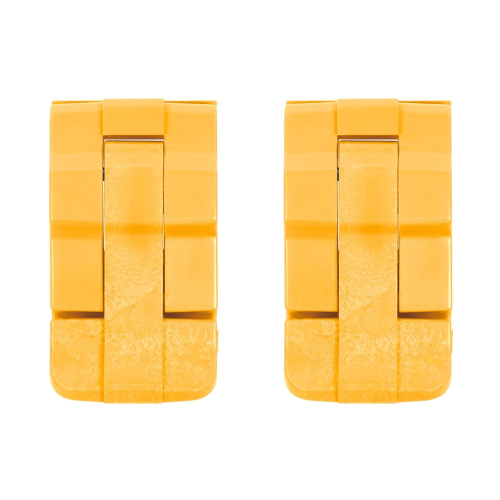 Pelican Replacement Double Throw Latches, Medium, Yellow (Set of 2)