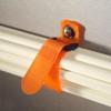RIP-TIE 3/4" x 7" EconoCinch-EG Cable Tie Attach to Walls, Carts, Equipment Racks 2 Pack Orange view 4